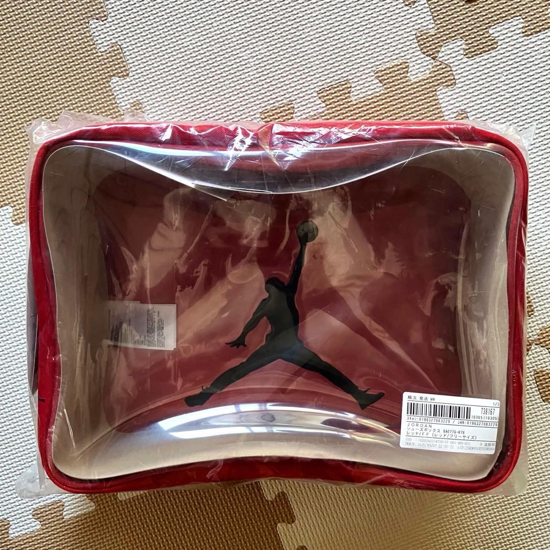 【新品】 JORDAN ジョーダン シューズボックス ジムレッド(完売)