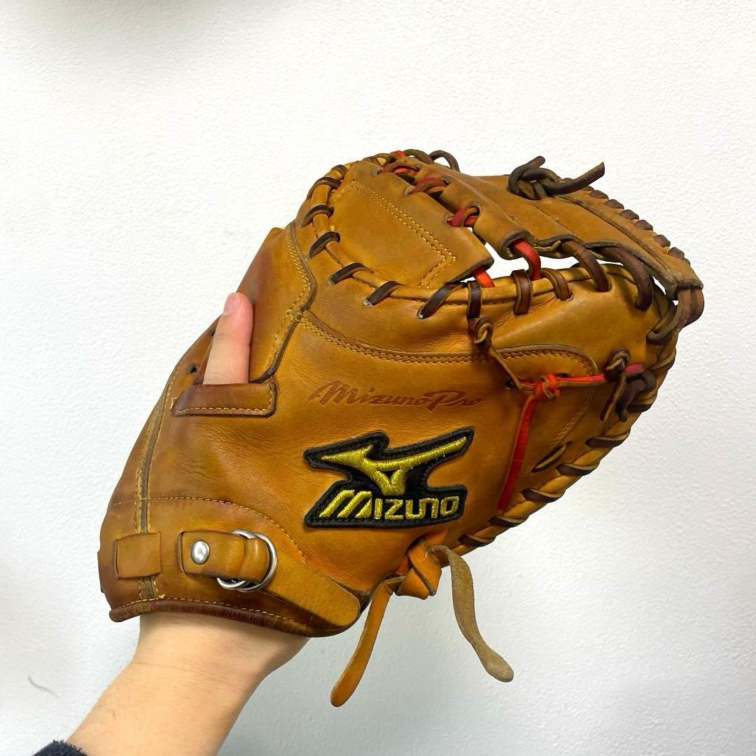 ミズノプロ キップレザー 型抜群 硬式 キャッチャーミット