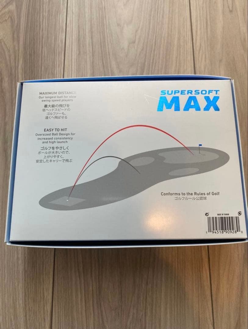 4ダース callaway キャロウェイ スーパーソフトMAX 白　ゴルフボール