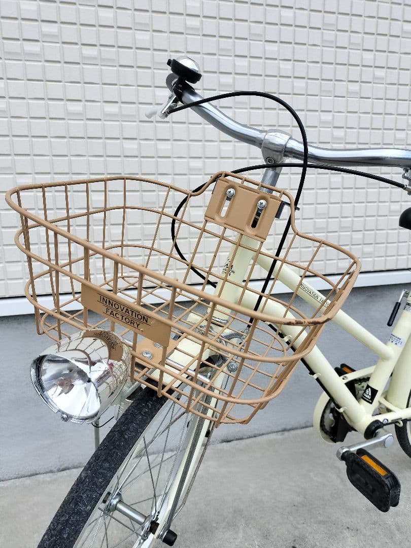 【直接受渡し限定・佐賀県】子供用自転車 20インチ　クリーム色　白色