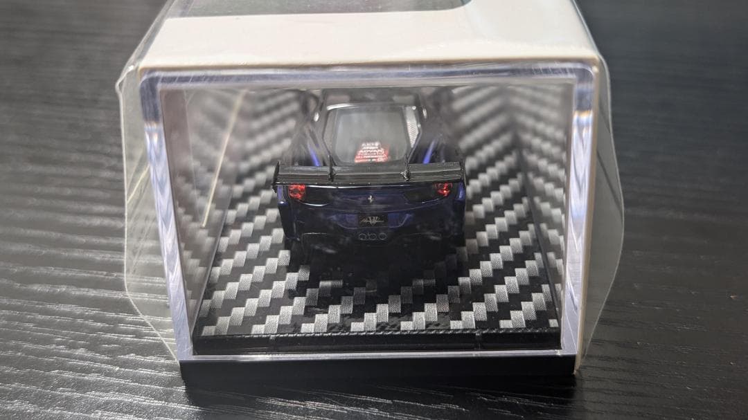 1/64 QIDIAN フェラーリ Ferrari LB 458 GT 青