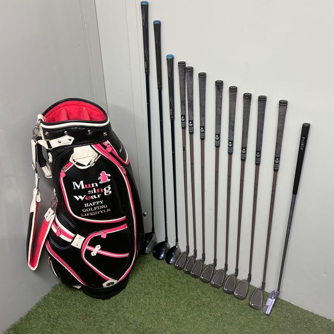 レディースゴルフクラブセット【Munsing wear】【Callaway】★