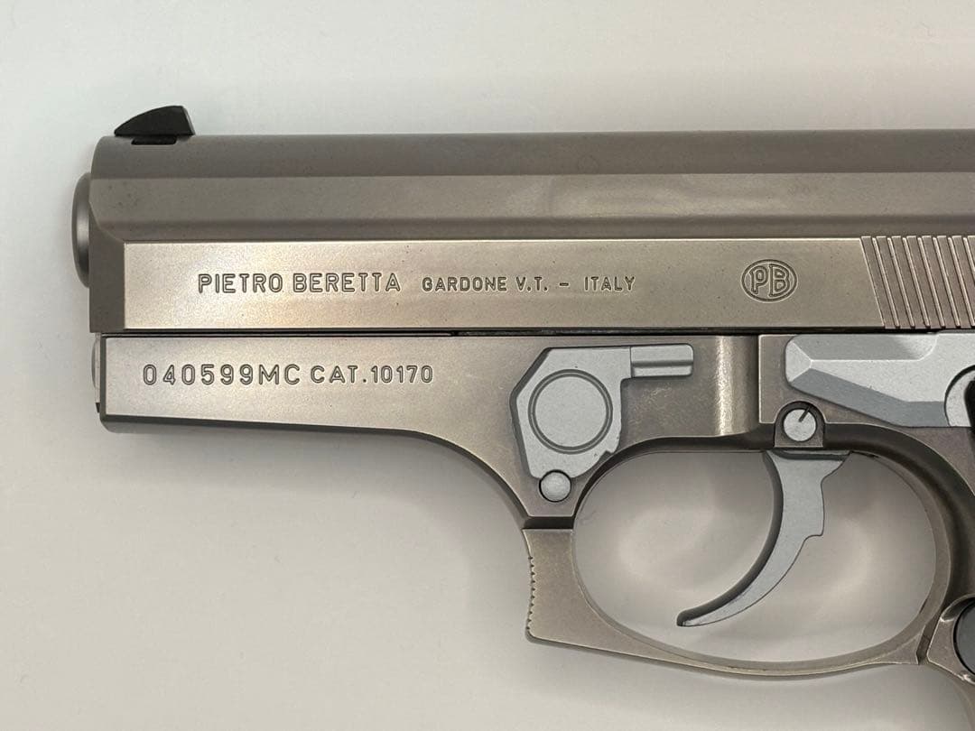 美品　ウェスタンアームズ　WA ベレッタ M8045 クーガー　シルバー