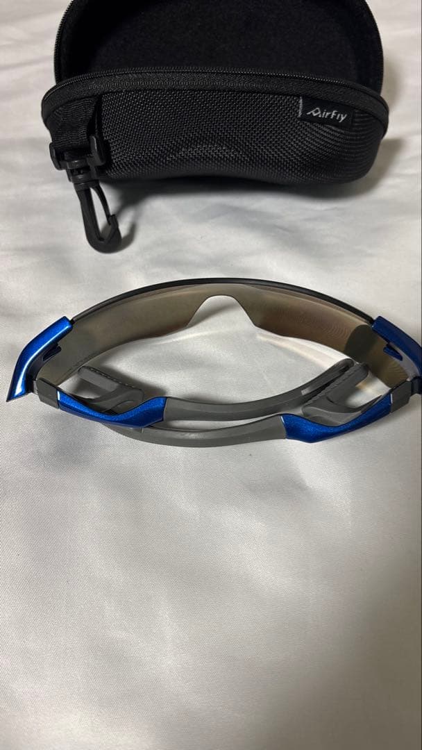 AirFly AF-301 サングラス C-5WV BLUE ミラー 偏光レンズ