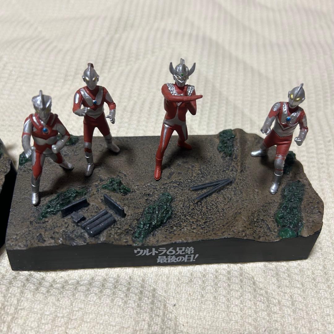 ウルトラマン　ソフビ　フィギュア　ジオラマ　大怪獣ウルトラ6兄弟最後の日！