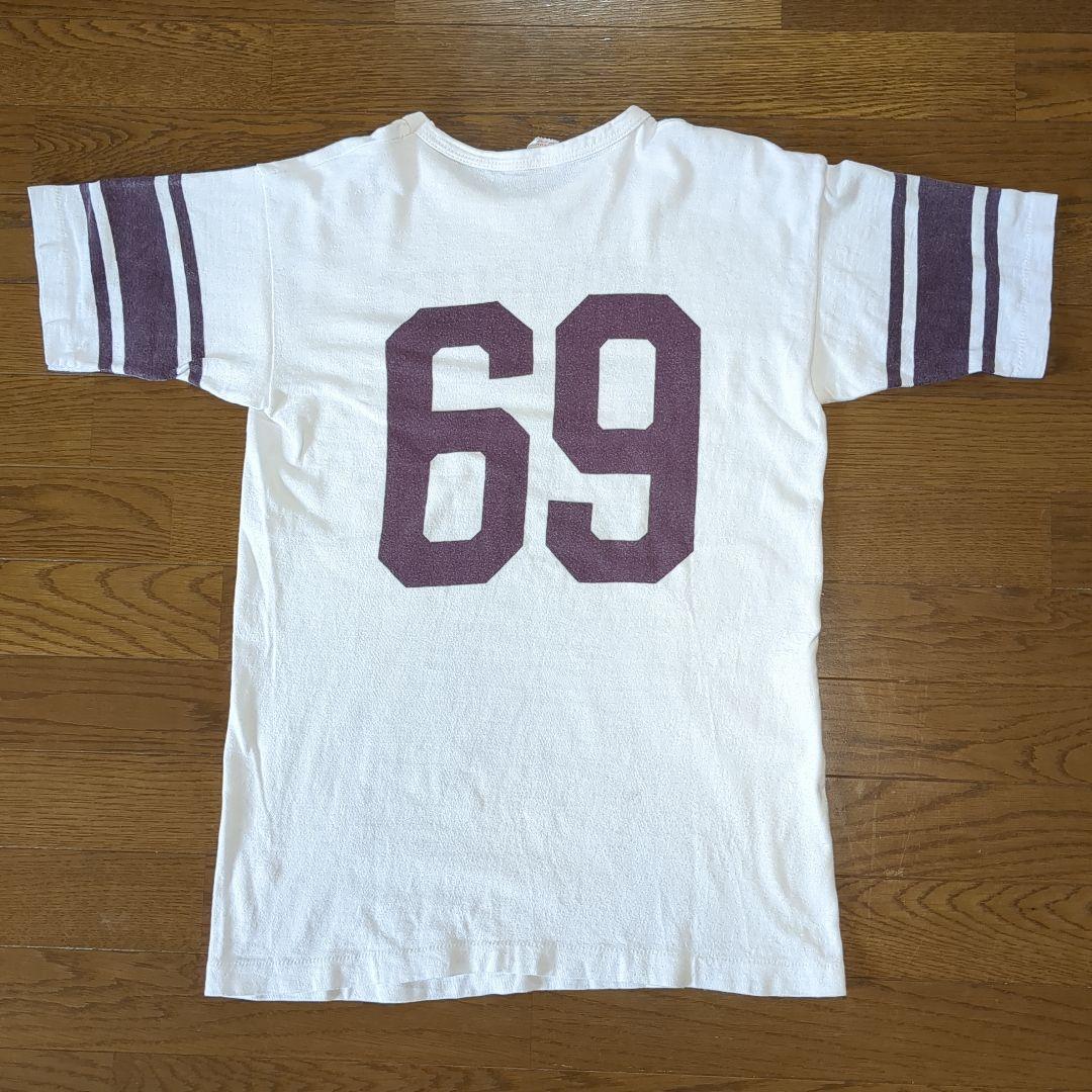 60〜70s Champion フットボールT USA製 XL ヴィンテージ