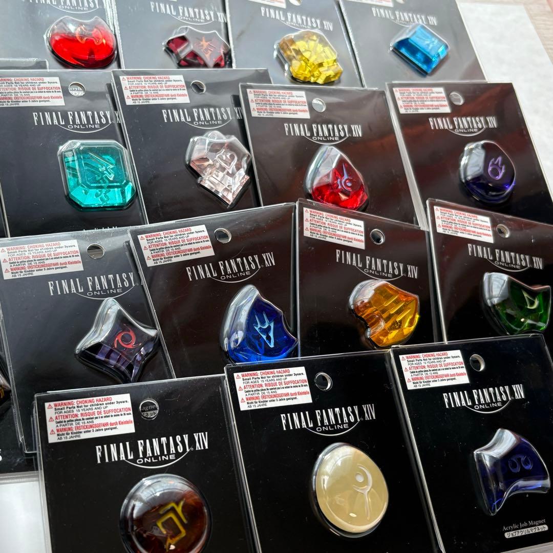 FF14 ジョブアクリルマグネット　18個セット