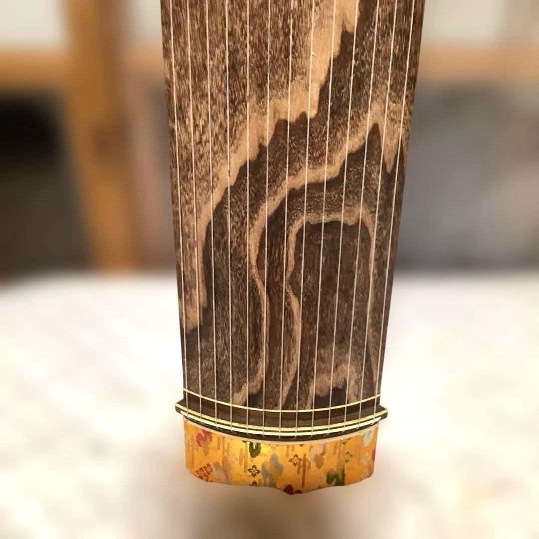 【美品】琴　和楽器　弦楽器 13弦 和琴 木製 13弦琴