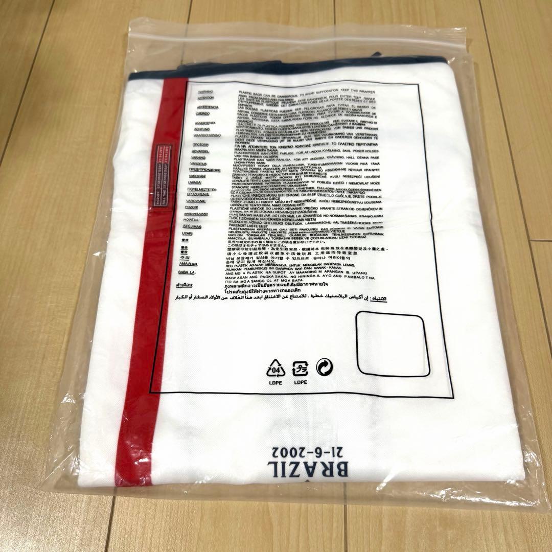 ト*ロ様 【新品未使用】ベッカムユニフォーム7番02 VS BRAZIL Lサイ