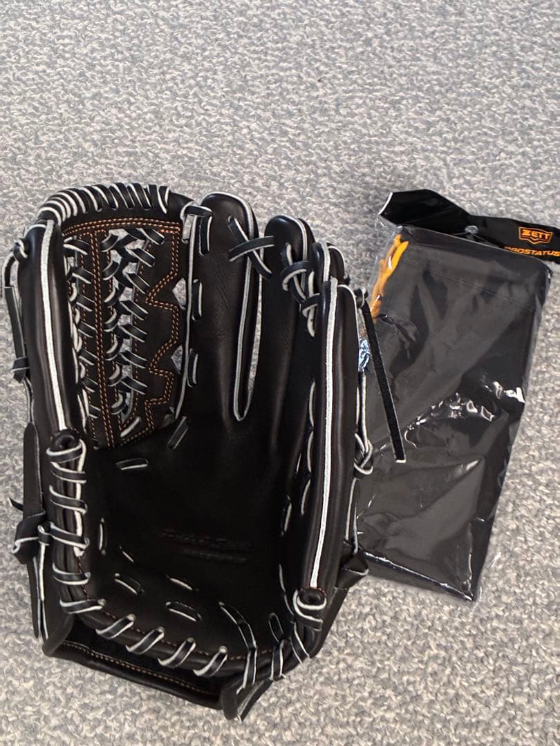 ZETTプロステイタス軟式内野手用グラブ