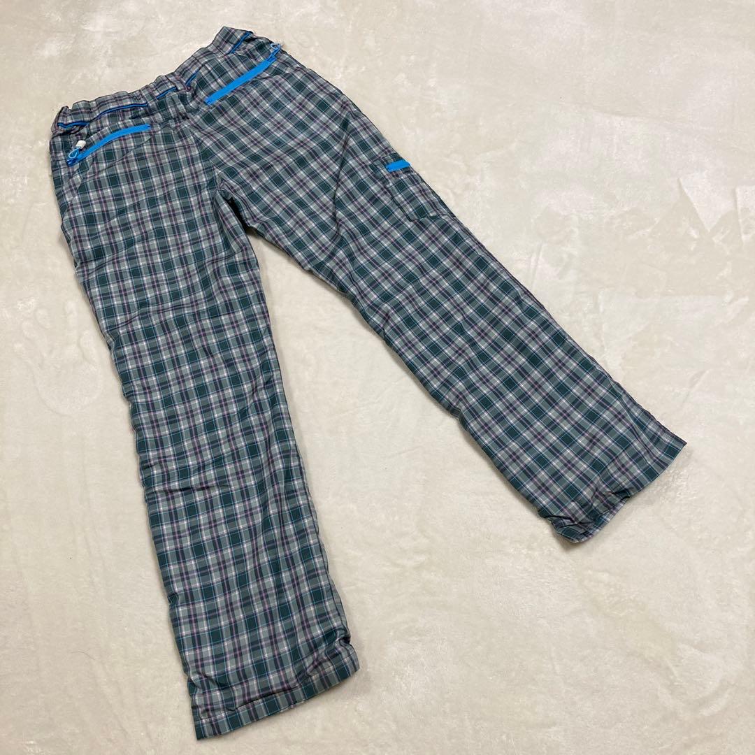 RUSSELUNO ラッセルノ ゴルフパンツ チェック 裏起毛 L