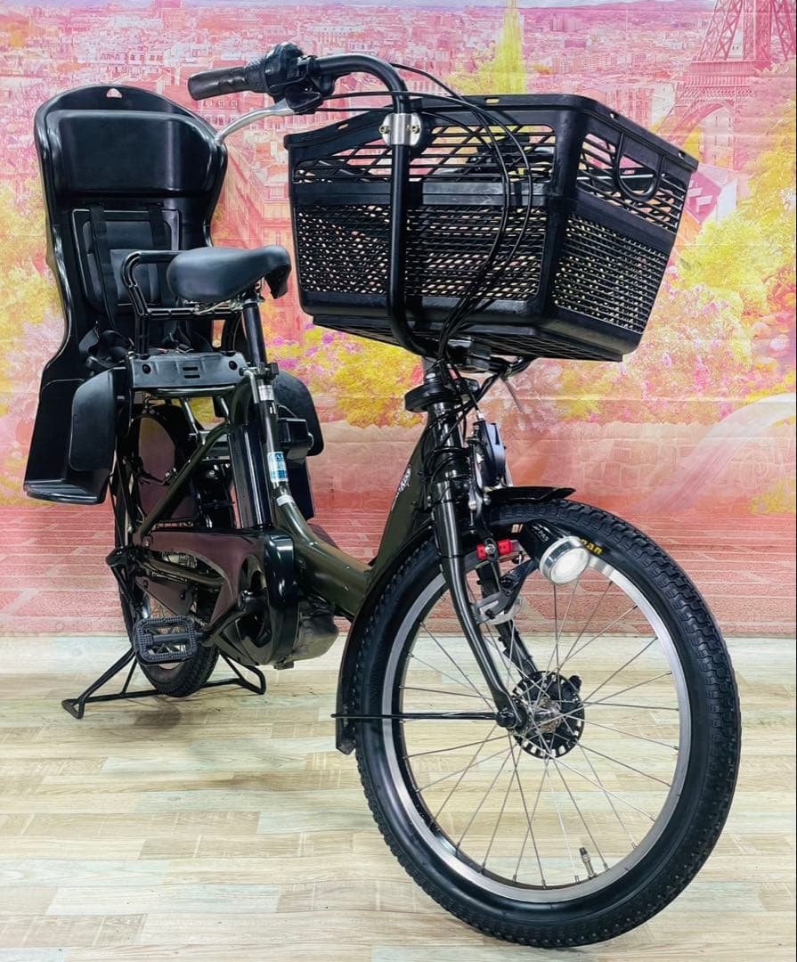 ZK3475 電動自転車 ヤマハ パスキス 子供乗せ 20インチ 送料無料