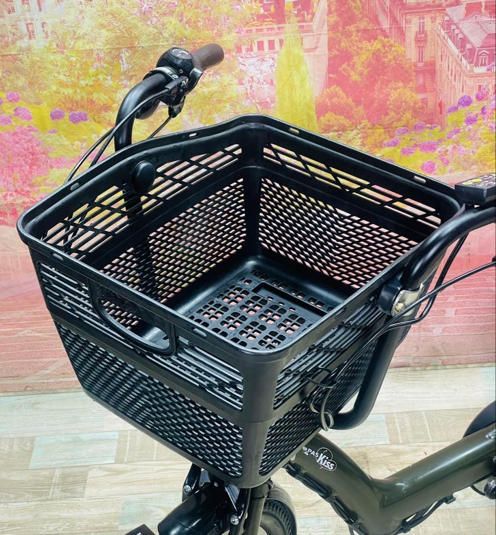 ZK3475 電動自転車 ヤマハ パスキス 子供乗せ 20インチ 送料無料