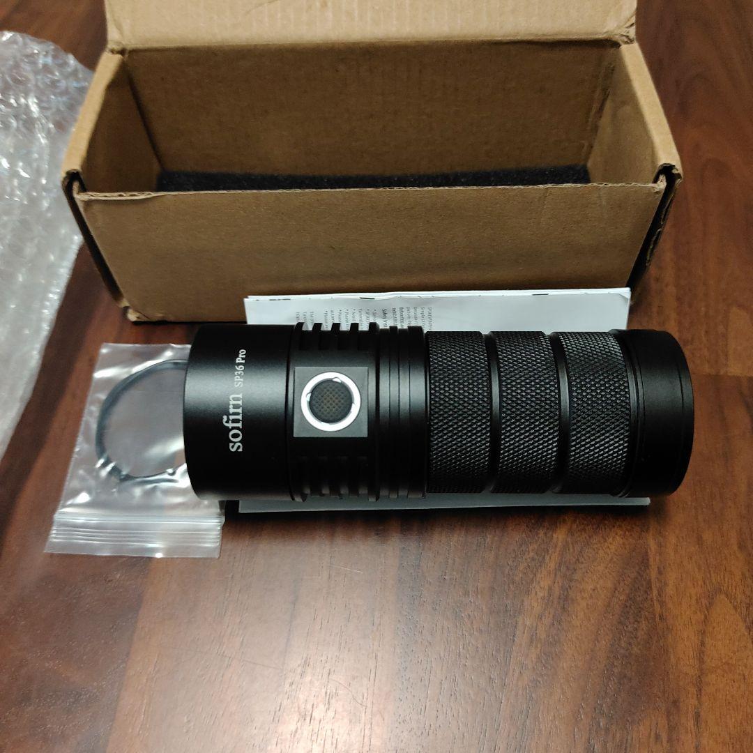 SOFIRN SP36PRO Black 懐中電灯