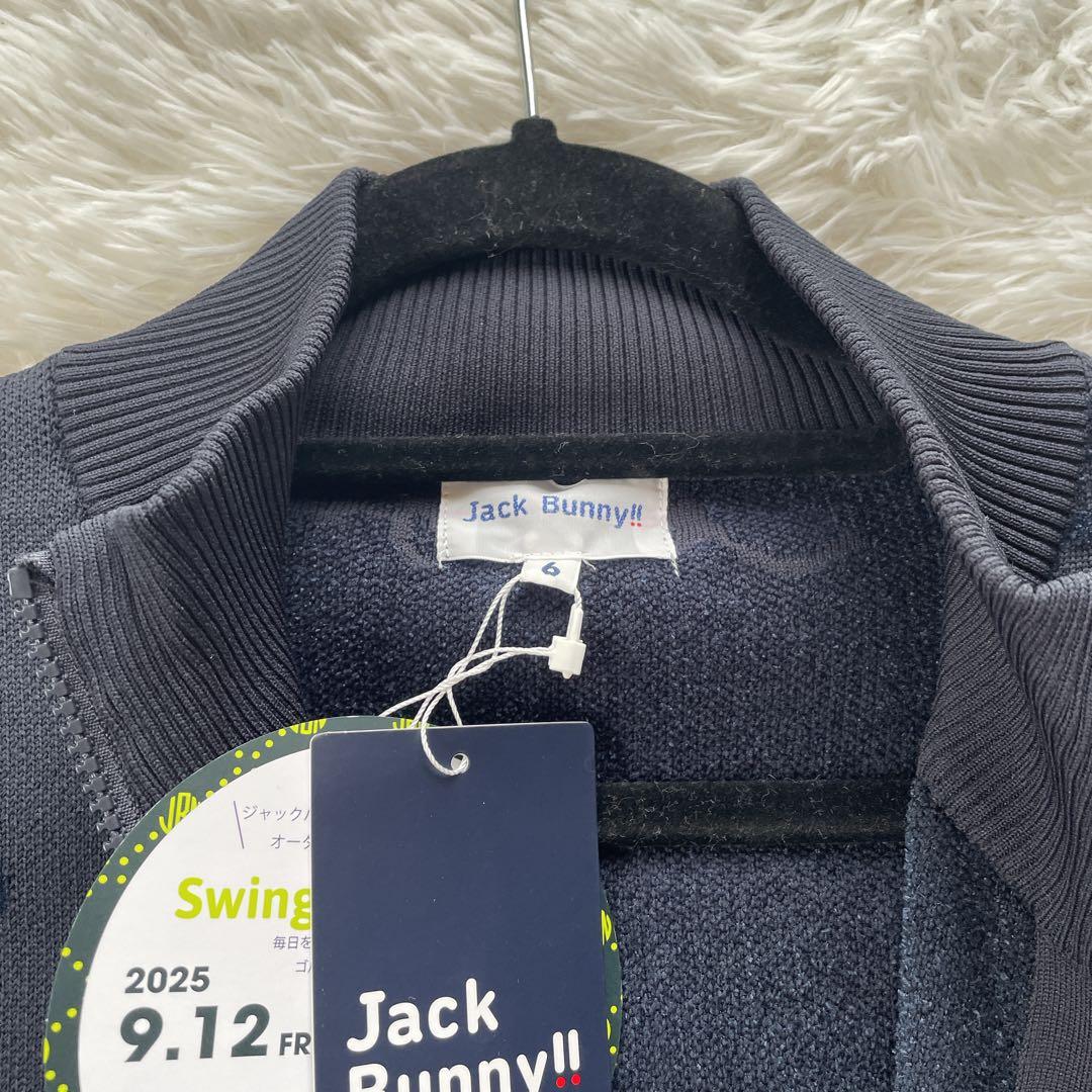 【新品タグ付き】Jack Bunny!! フルジップ ニット ジャケット