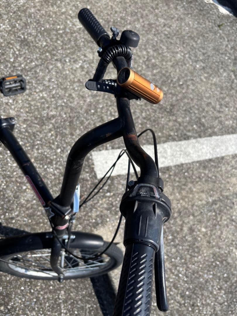 Coleman 折りたたみ自転車 ブラック ［引き取り限定］