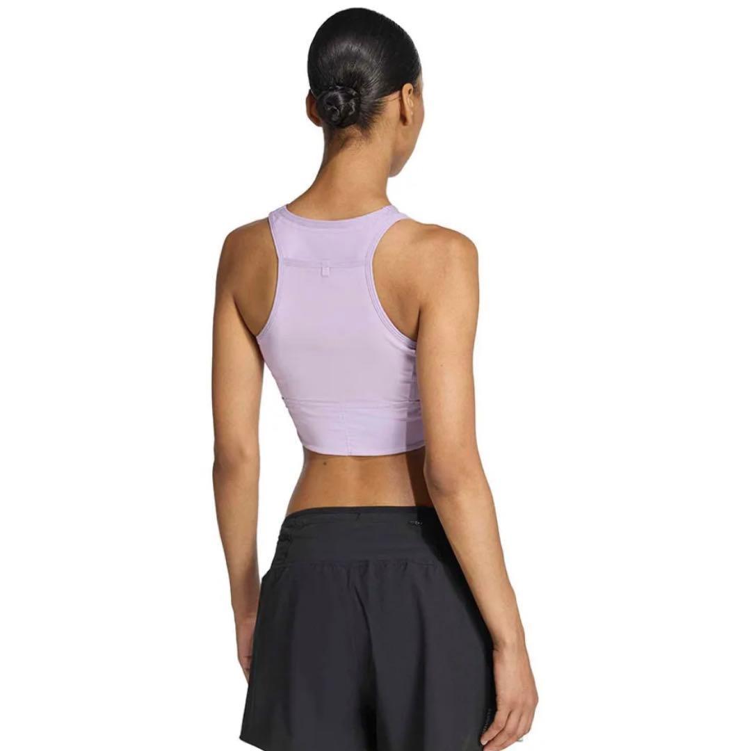 Adizero Running Gel Pocket Crop スポーツトップ