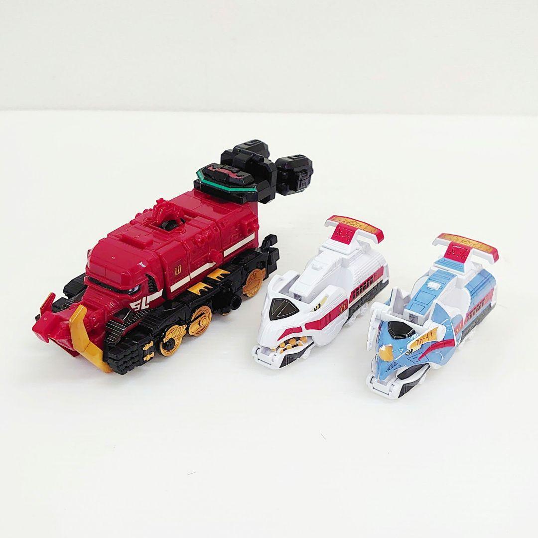 ミニプラ　ゴーオンジャー　炎神合体 キョウレツオー　プラモデル　完成