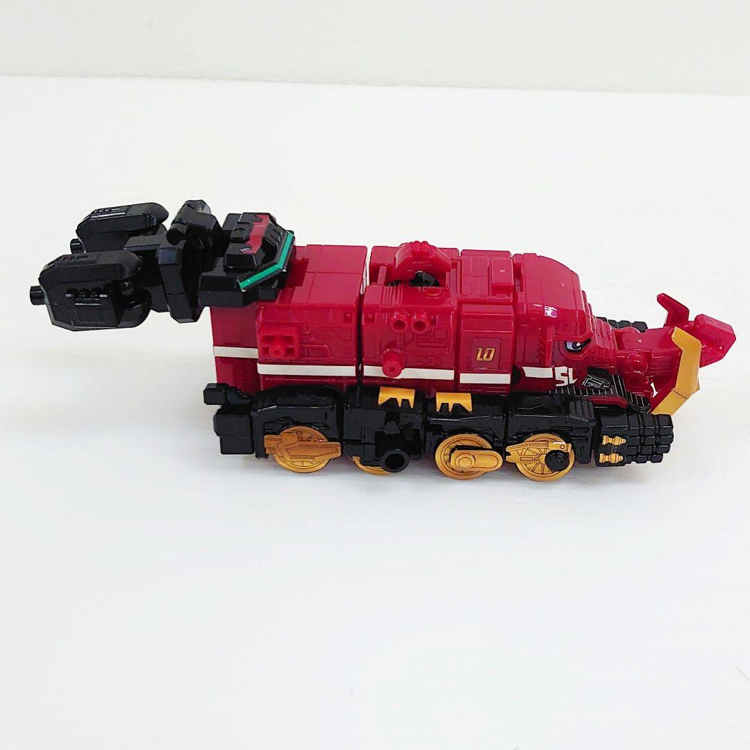 ミニプラ　ゴーオンジャー　炎神合体 キョウレツオー　プラモデル　完成