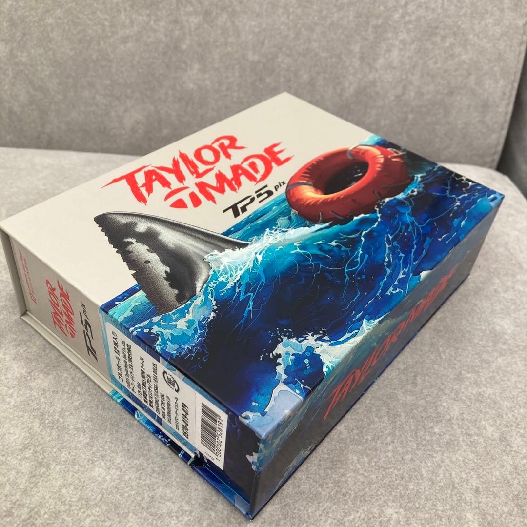 【新品】限定品テーラーメイドTP5/pixシャーク JAWSゴルフボール1ダース