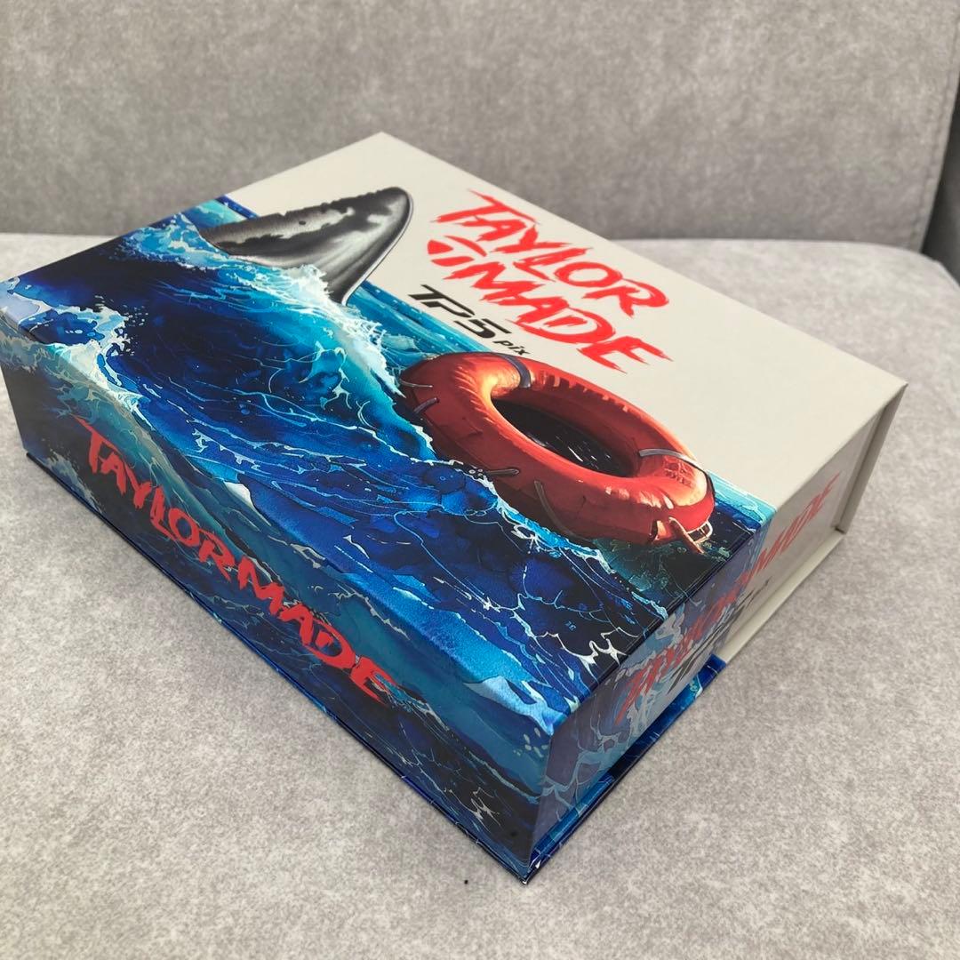 【新品】限定品テーラーメイドTP5/pixシャーク JAWSゴルフボール1ダース
