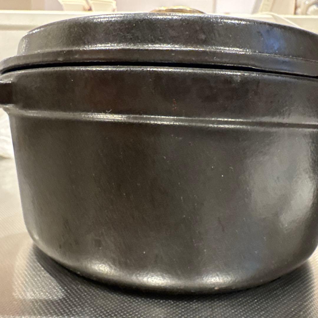 ストウブ ピコ ココット ラウンド 18cm ブラック STAUB