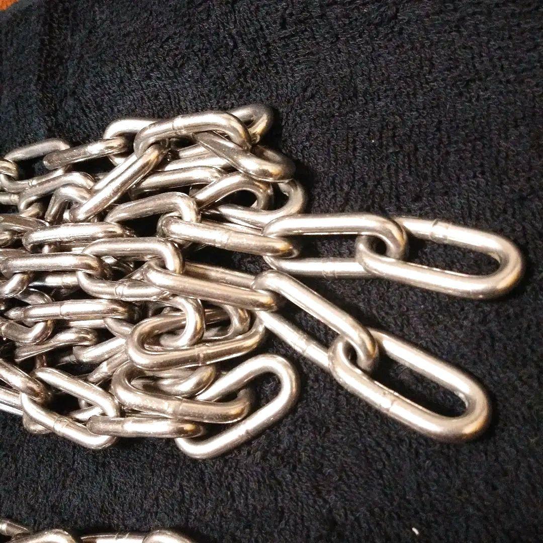ステンレスチェーン　5㎜　3m　2セット