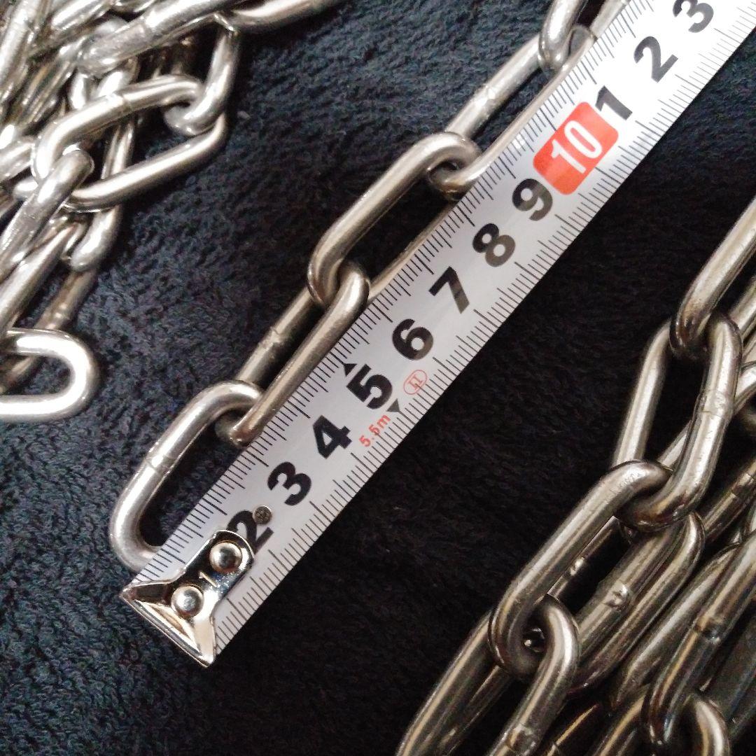ステンレスチェーン　5㎜　3m　2セット