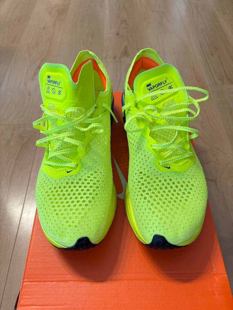 Nike ZoomX Vaporfly NEXT% 3蛍光イエロー27.5