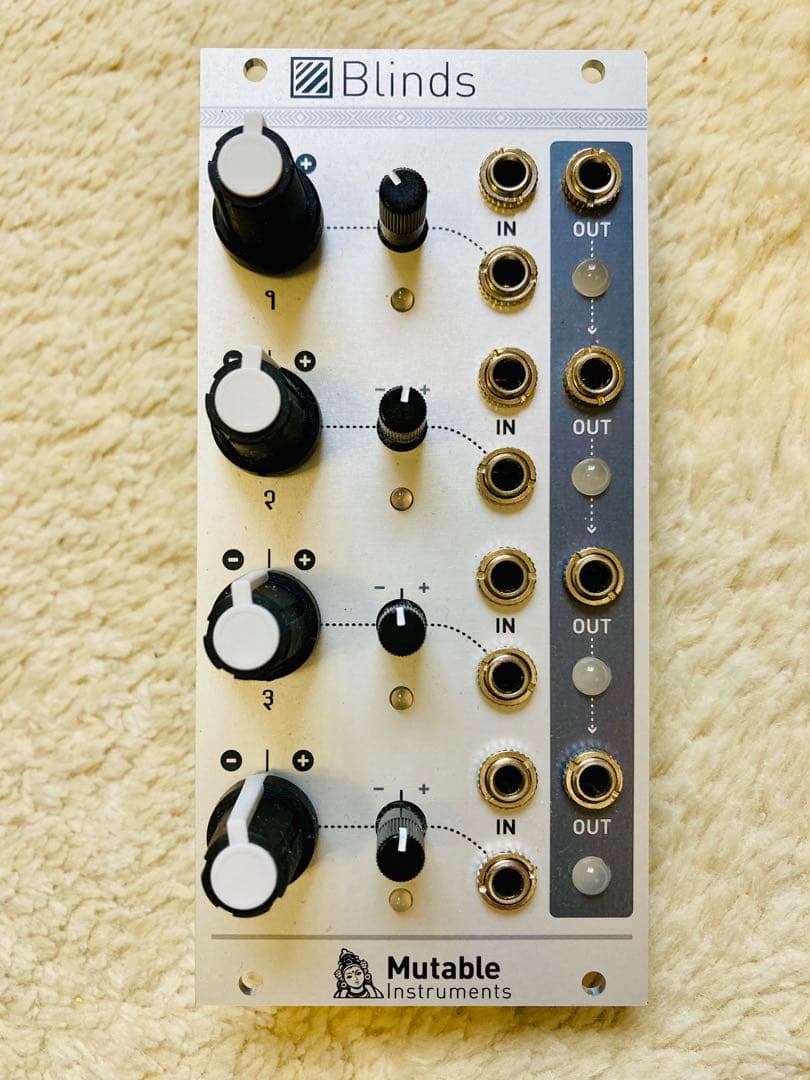 【新品未使用】Mutable Instruments Blinds モジュラー