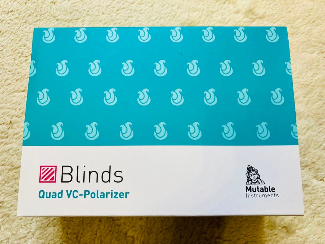 【新品未使用】Mutable Instruments Blinds モジュラー