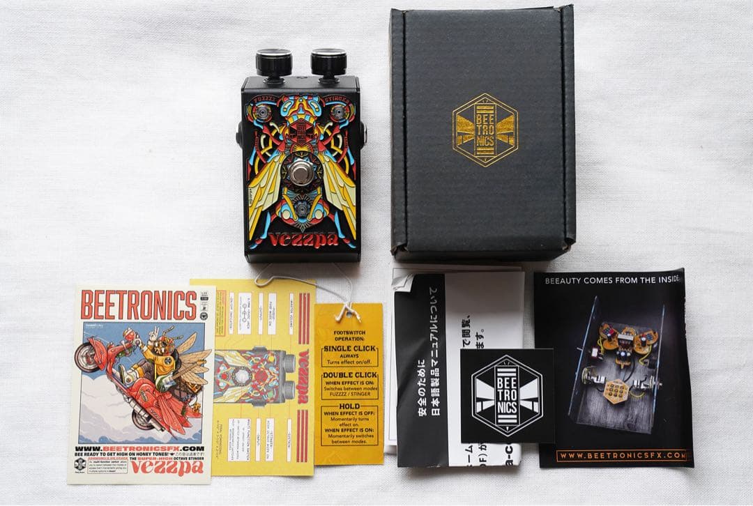 Beetronics VEZZPA ビートロニクス ヴェズパ ファズ