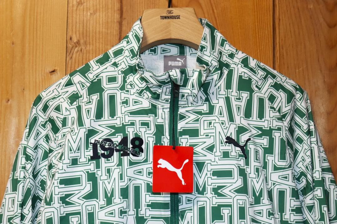 新品 PUMA GOLF ストレッチ グラフィック ジャケット (Mサイズ) Ⓗ