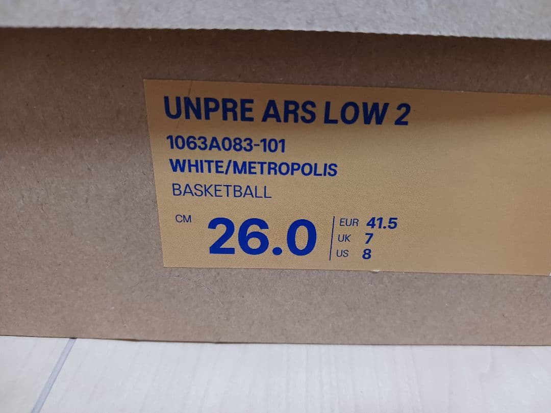 asics UNIPRE ARS LOW2 バスケットシューズ 26.0cm