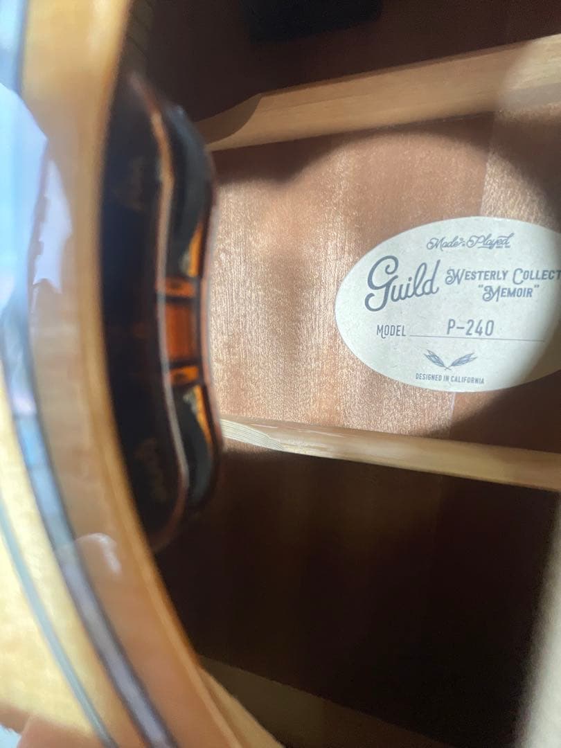 guild P-240 MEMOIR ギルド アコースティックギター