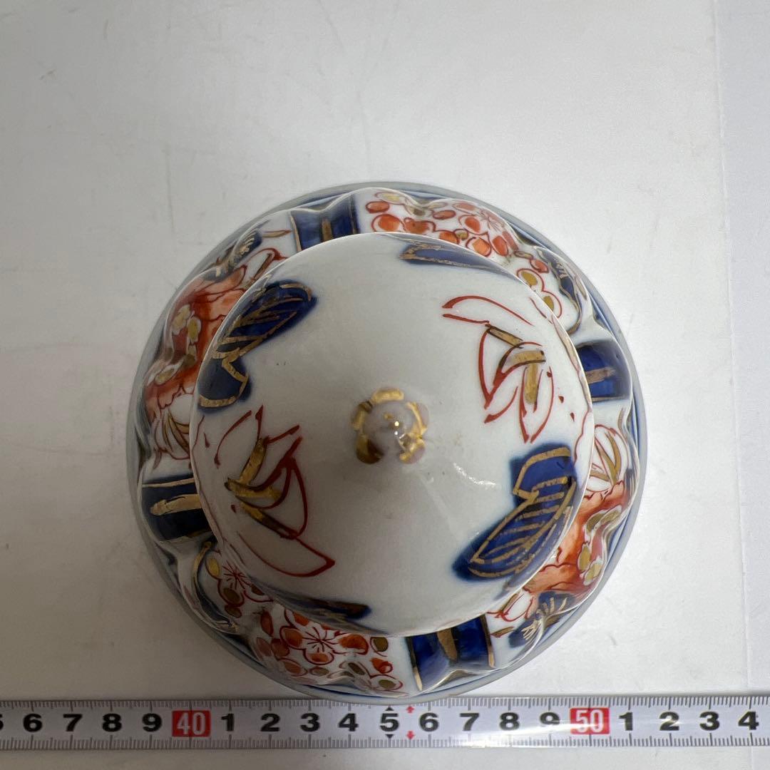 古伊万里　染綿沈香壺　高さ45㎝　東K8-0203① タルニ