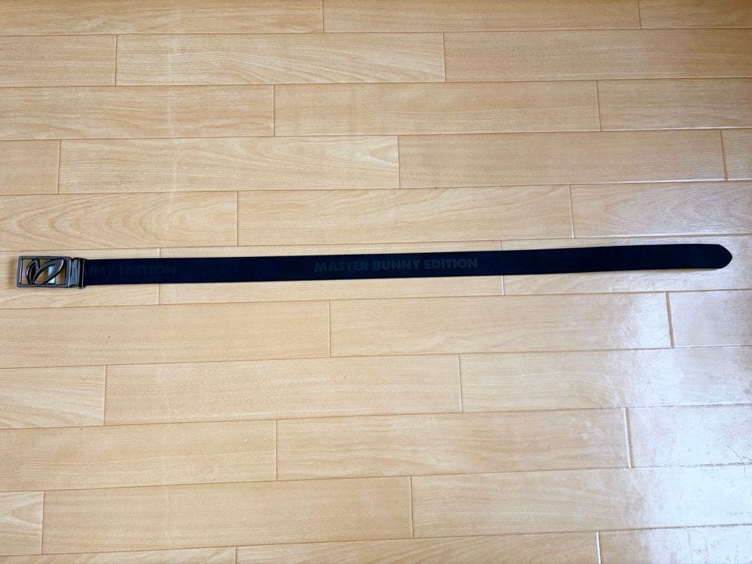 【美品】マスターバニー ヌバック スライドバックルベルト (UNISEX)