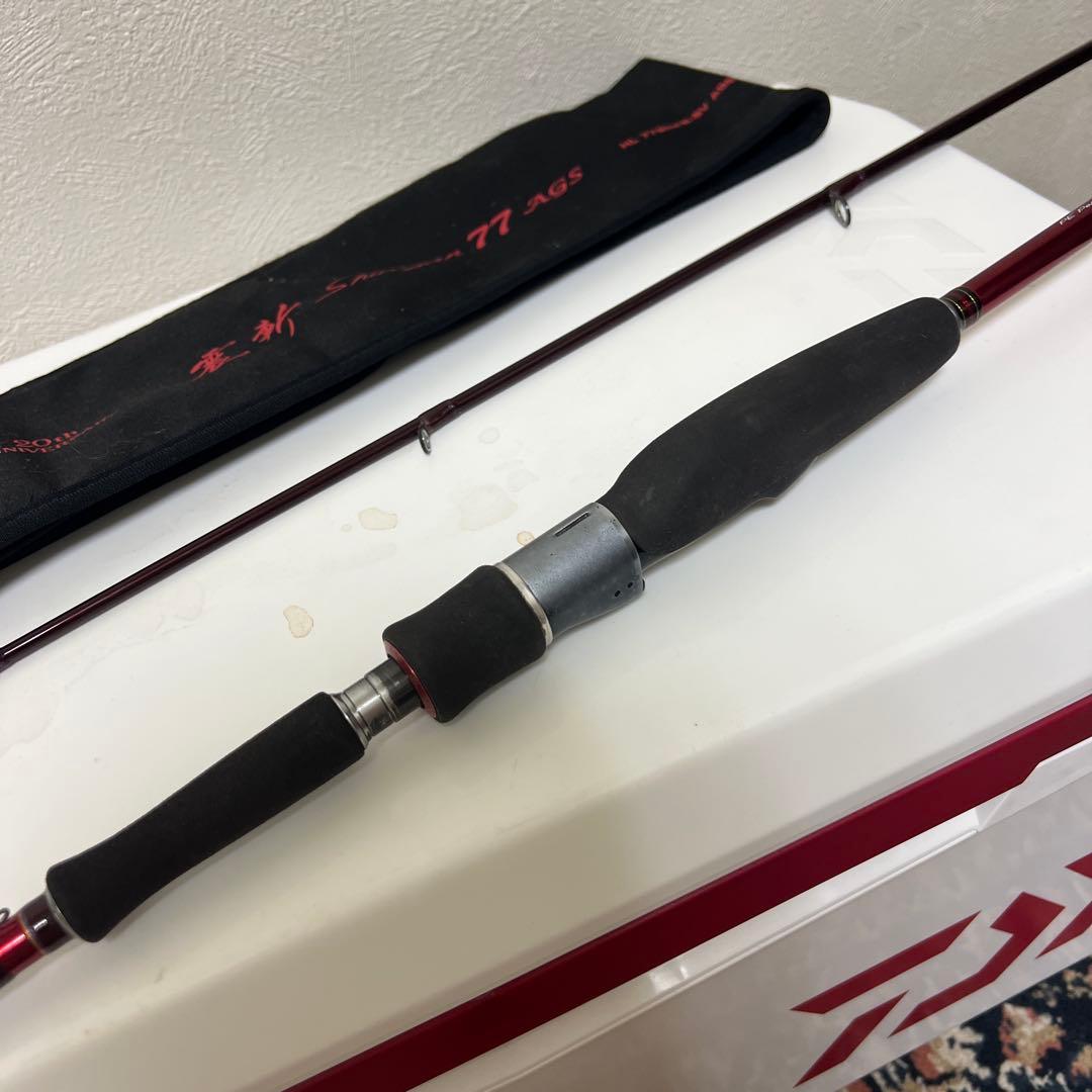 ダイワ ハートランド 772MFS 震斬77 フィッシュマン ツララ 一誠
