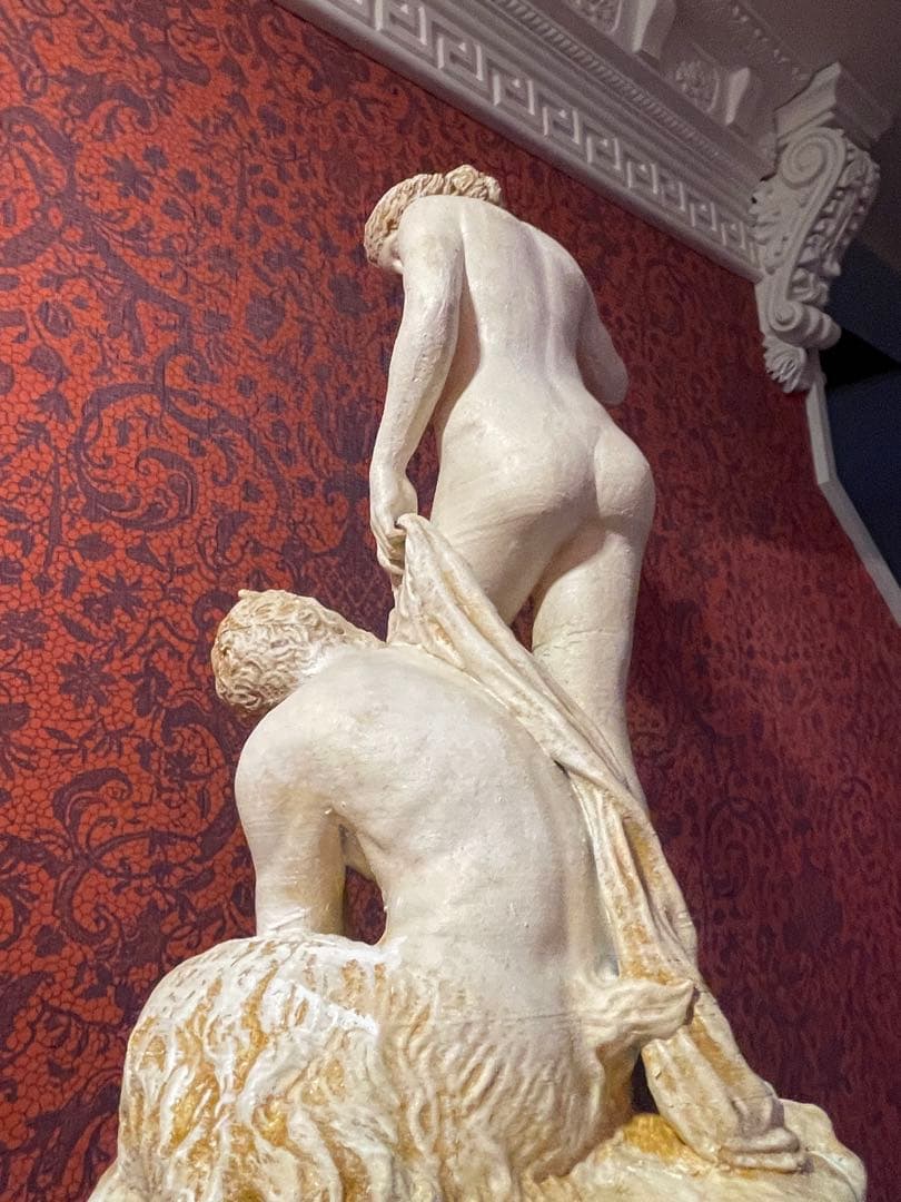 ギリシャ神話 ニンフとサテュロス 47 cm