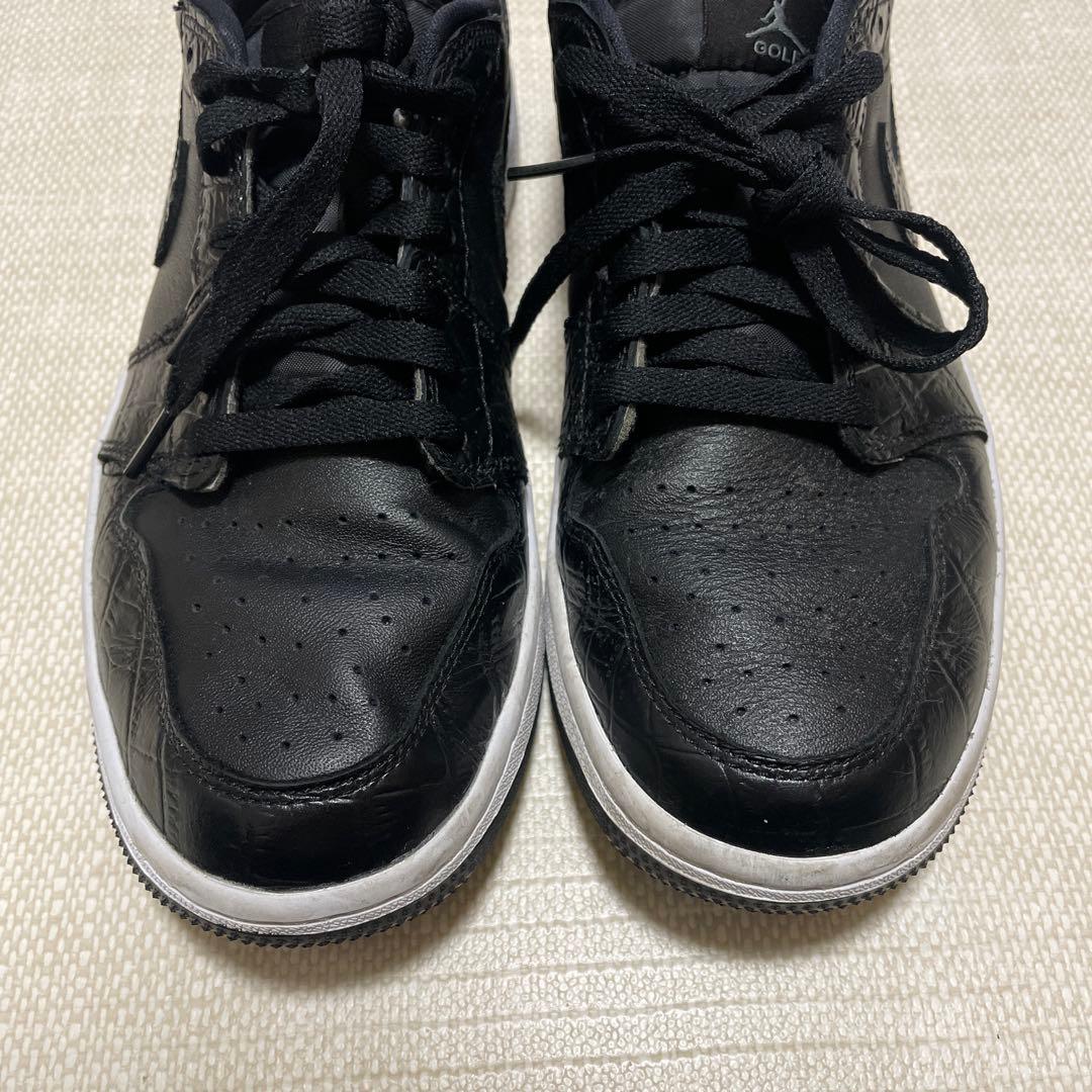 [美品]Nike Air Jordan 1 Low Golf Black 黒