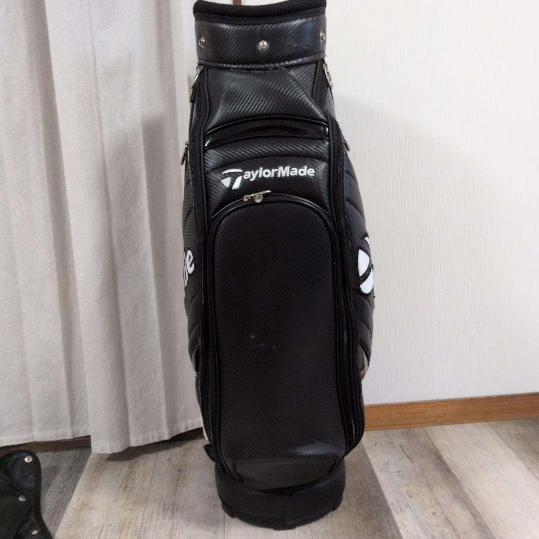 TaylorMade キャディバッグ ブラック【フード付き】