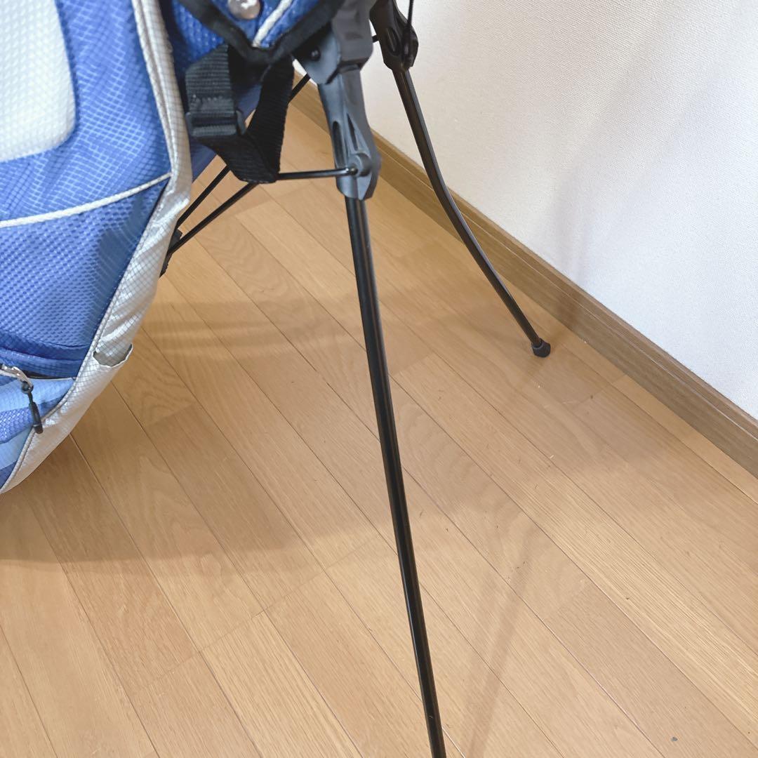 K381 HONMA スタンドキャディバック 青