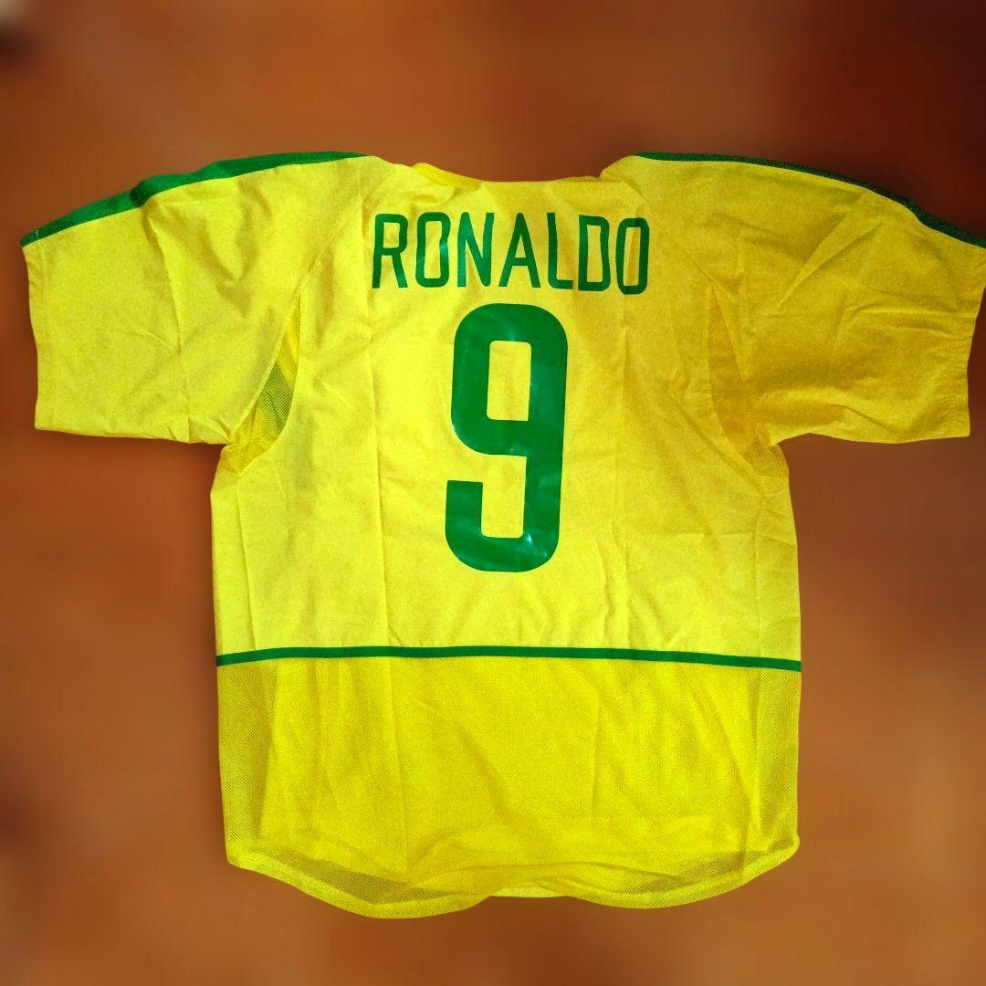 Nike ブラジル代表 2002日韓WC Ronaldo 9 シャツ L