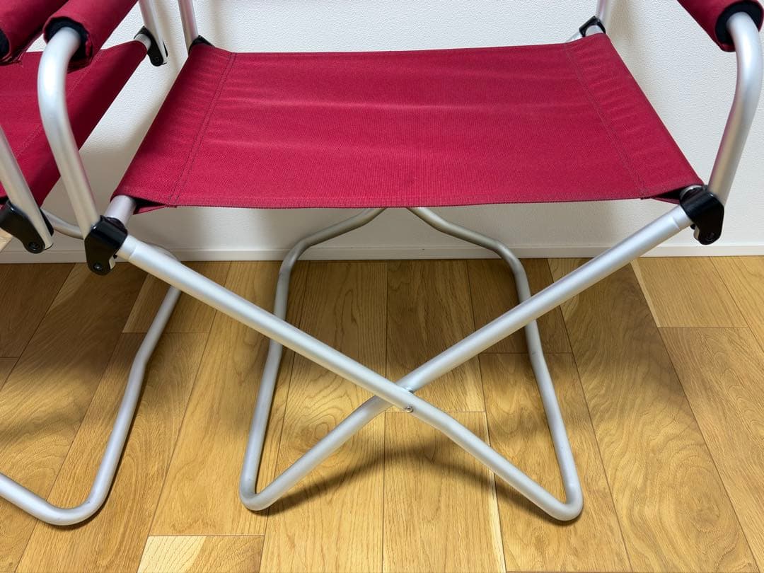 スノーピーク　FDチェアワイドRD LV-077RD　2脚セット　③