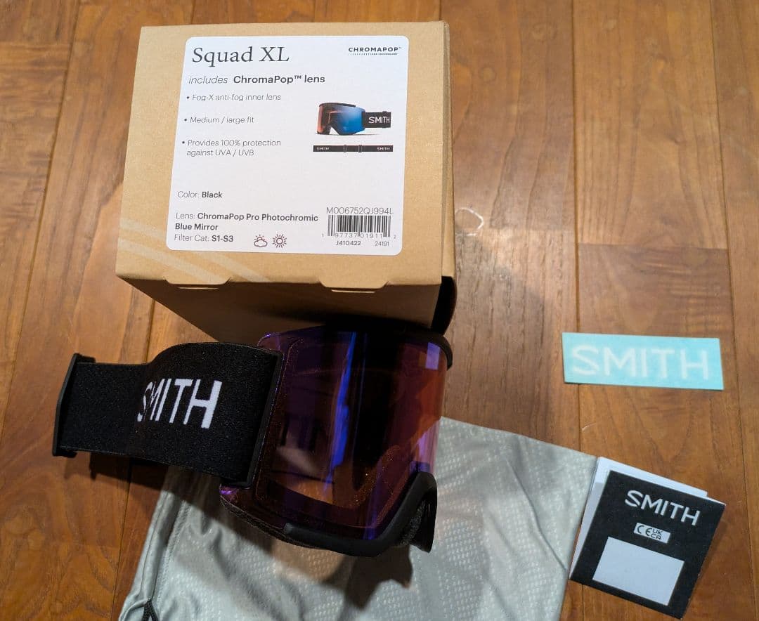 スキー・スノーボードアクセサリー SMITH SQUAD XL CP PRO PHOTOCHROMIC
