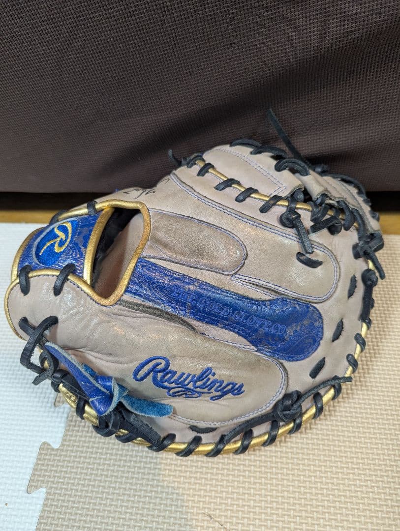 ローリングス　軟式用　キャッチャーミット　33インチ　左投げ　左利き