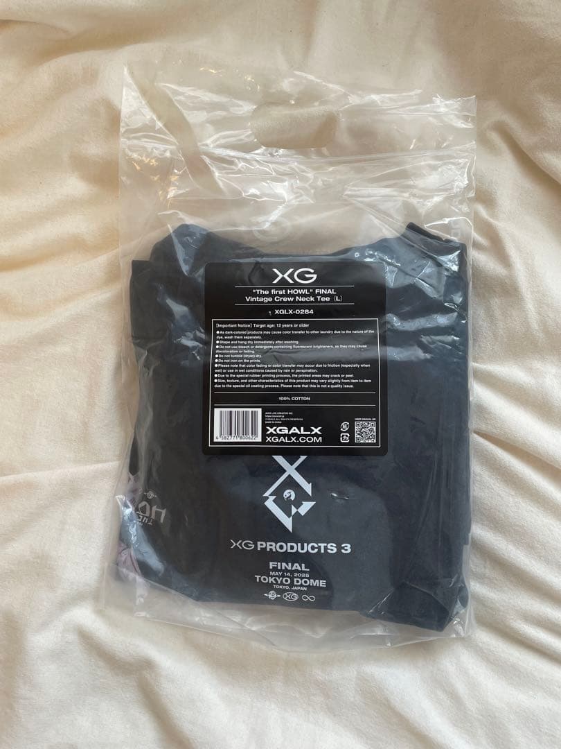 XG The first HOWL ツアーTシャツ　L