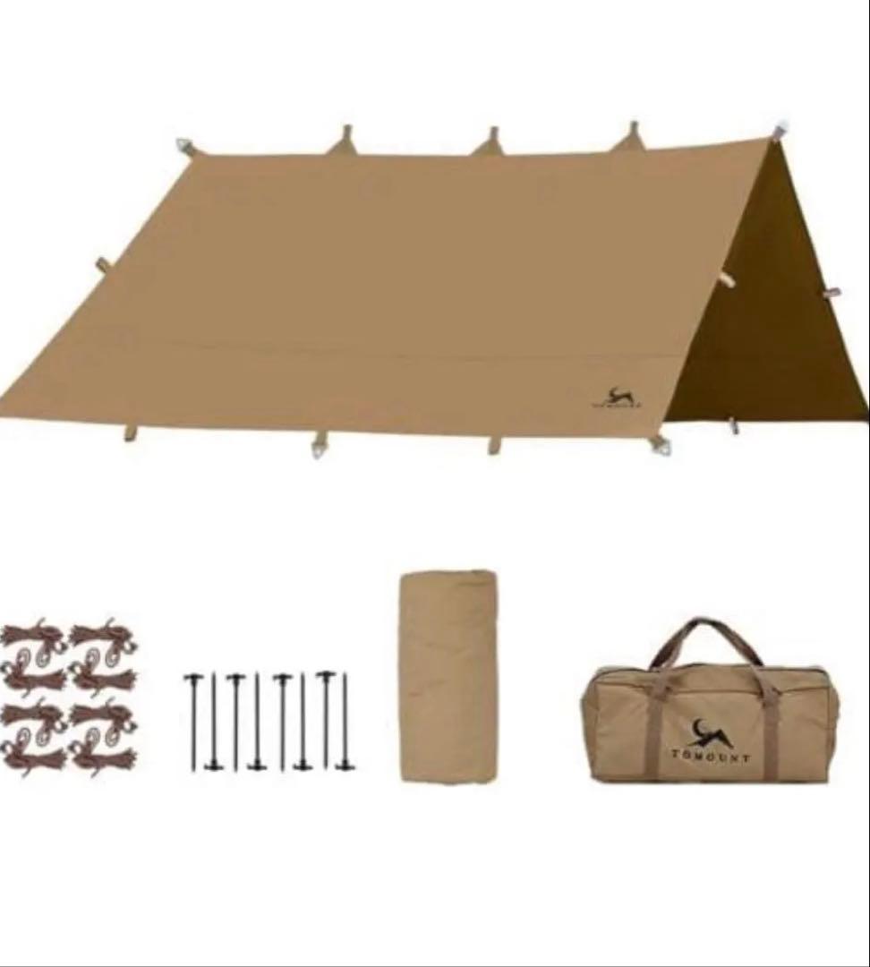 TOMOUNTタープ 4m×4m ほぼ新品