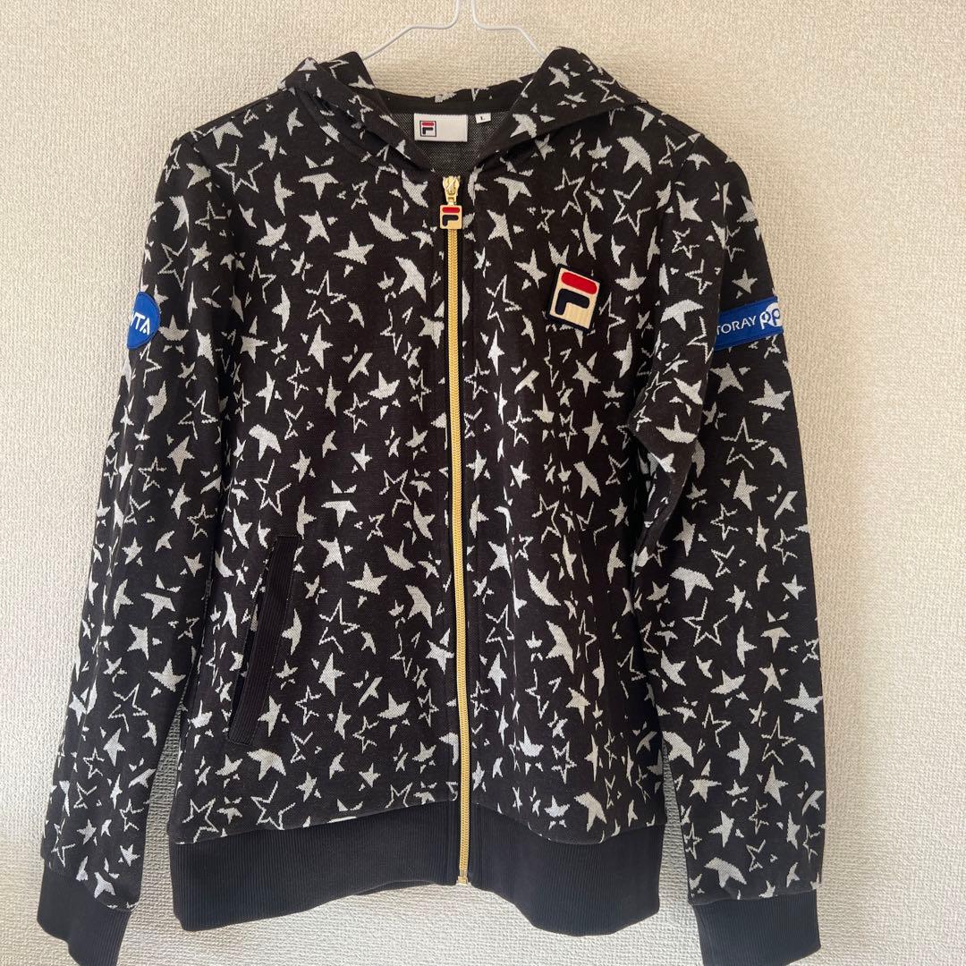 FILA 星柄　パーカー L