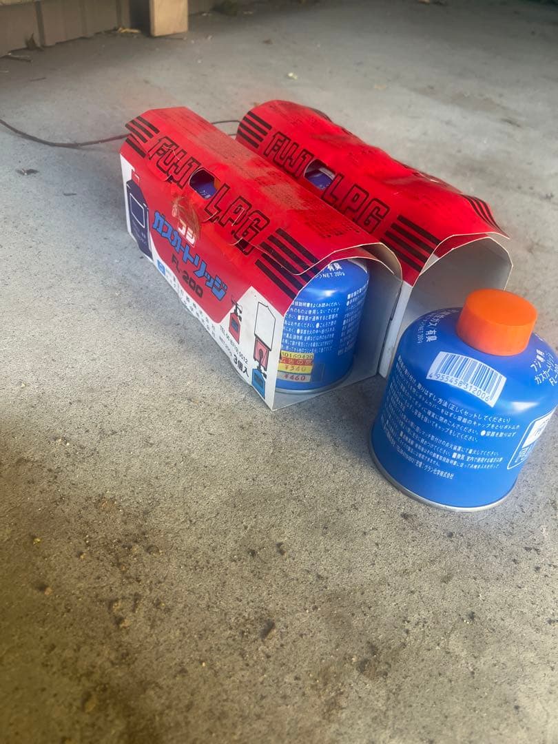 FUEL GAS ガス缶 6本セット